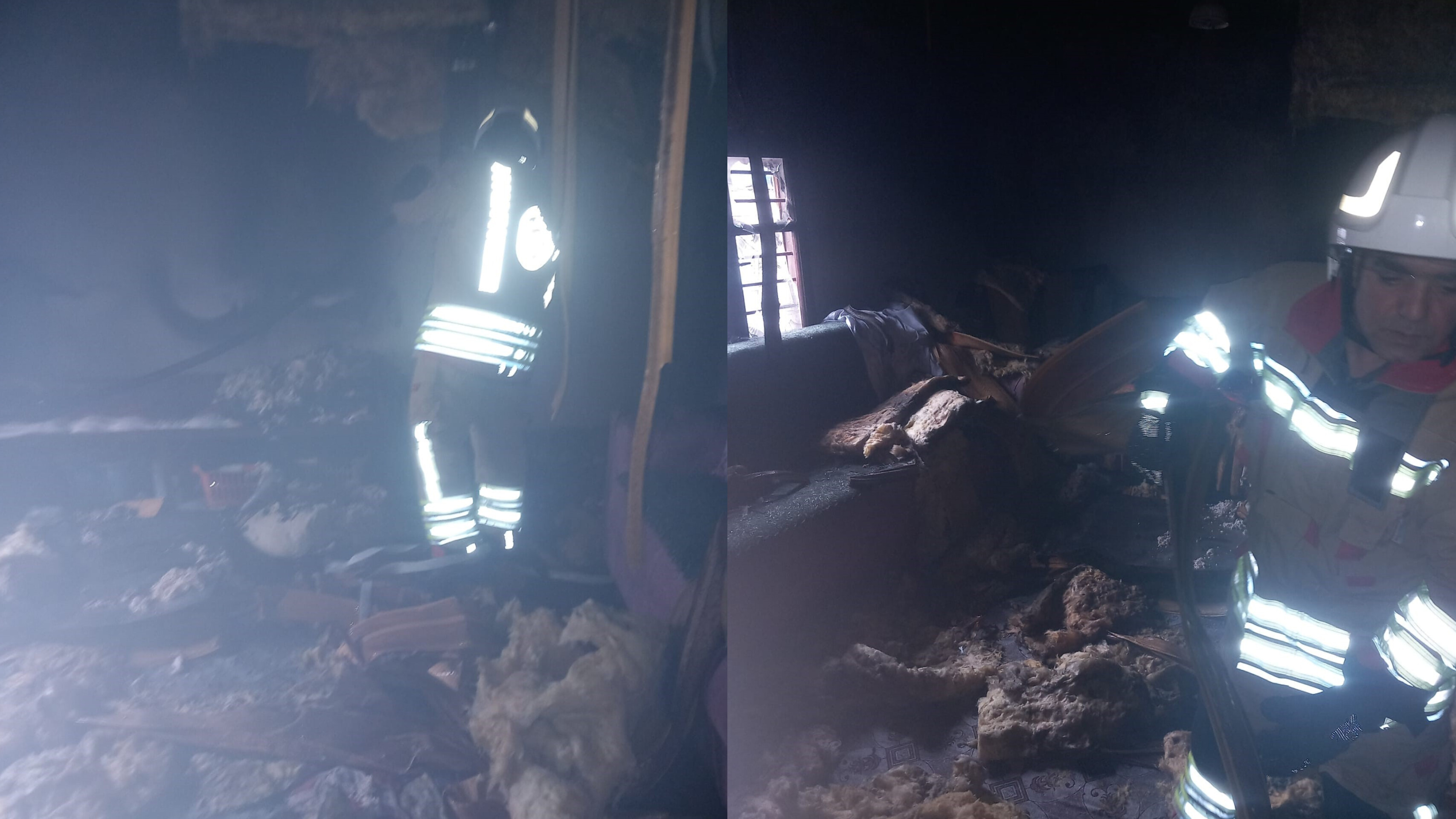 Belen’de Ev Yangını: Bir Ev Kullanılamaz Hale Geldi