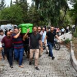 DENİZDE BOĞULAN KIZ KARDEŞLER, SON YOLCULUKLARINA UĞURLANDI