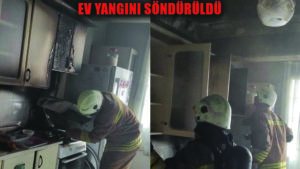 Hatay’da ev yangını