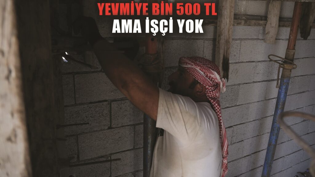 Yevmiyelerin bin 500 lirayı bulduğu enkaz kentte iş var, işçi yok