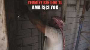 Yevmiyelerin bin 500 lirayı bulduğu enkaz kentte iş var, işçi yok