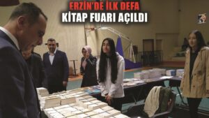 Hatay’ın Erzin ilçesinde ilk kez kitap fuarı açıldı