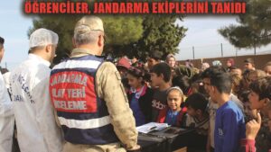 Öğrenciler, jandarma ekiplerini tanıdı