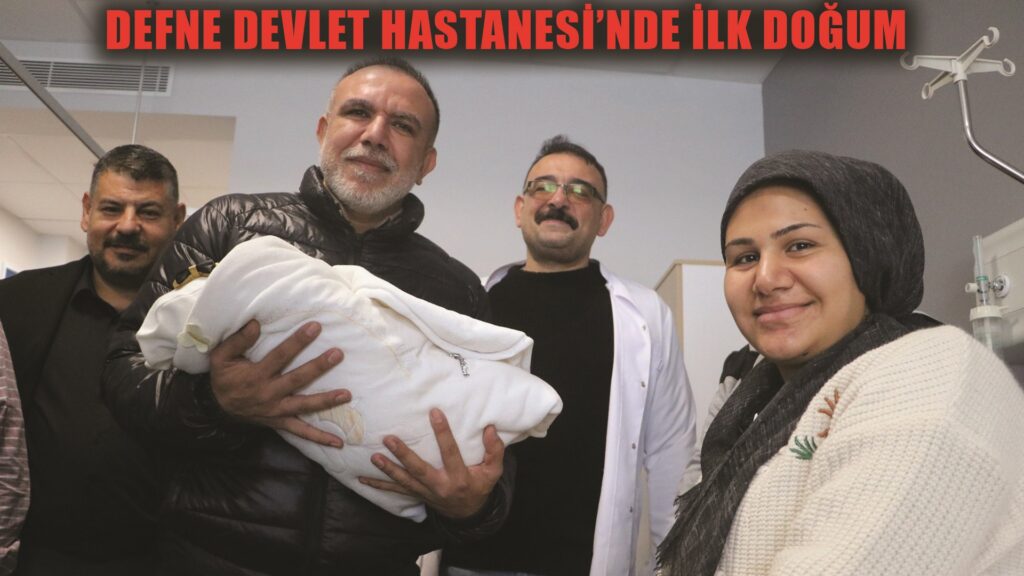 Rekor sürede tamamlanan, hastanede ilk doğum gerçekleşti