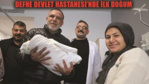 Rekor sürede tamamlanan, hastanede ilk doğum gerçekleşti