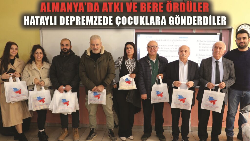 Elleriyle ördükleri binlerce bere ve atkıyı depremzede çocuklara gönderdiler