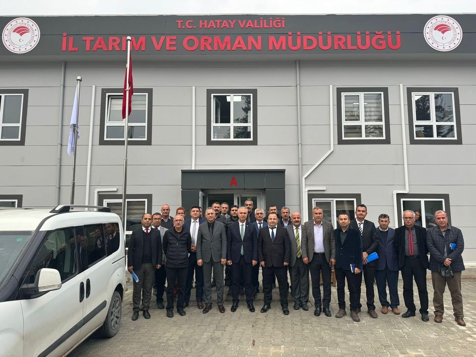 HATAY İL TARIM VE ORMAN MÜDÜRLÜĞÜNDE KOORDİNASYON TOPLANTISI GERÇEKLEŞTİRİLDİ