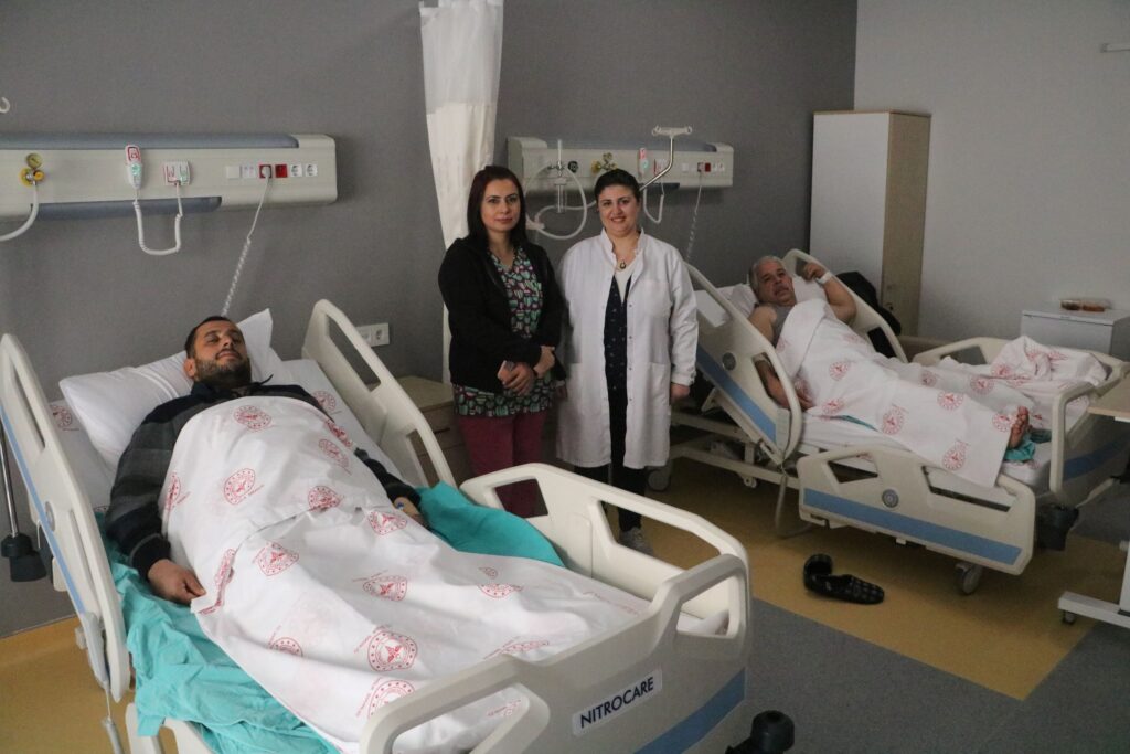 Açılışını Cumhurbaşkanı Erdoğan’ın yaptığı hastanede ilk anjiyo gerçekleştirildi