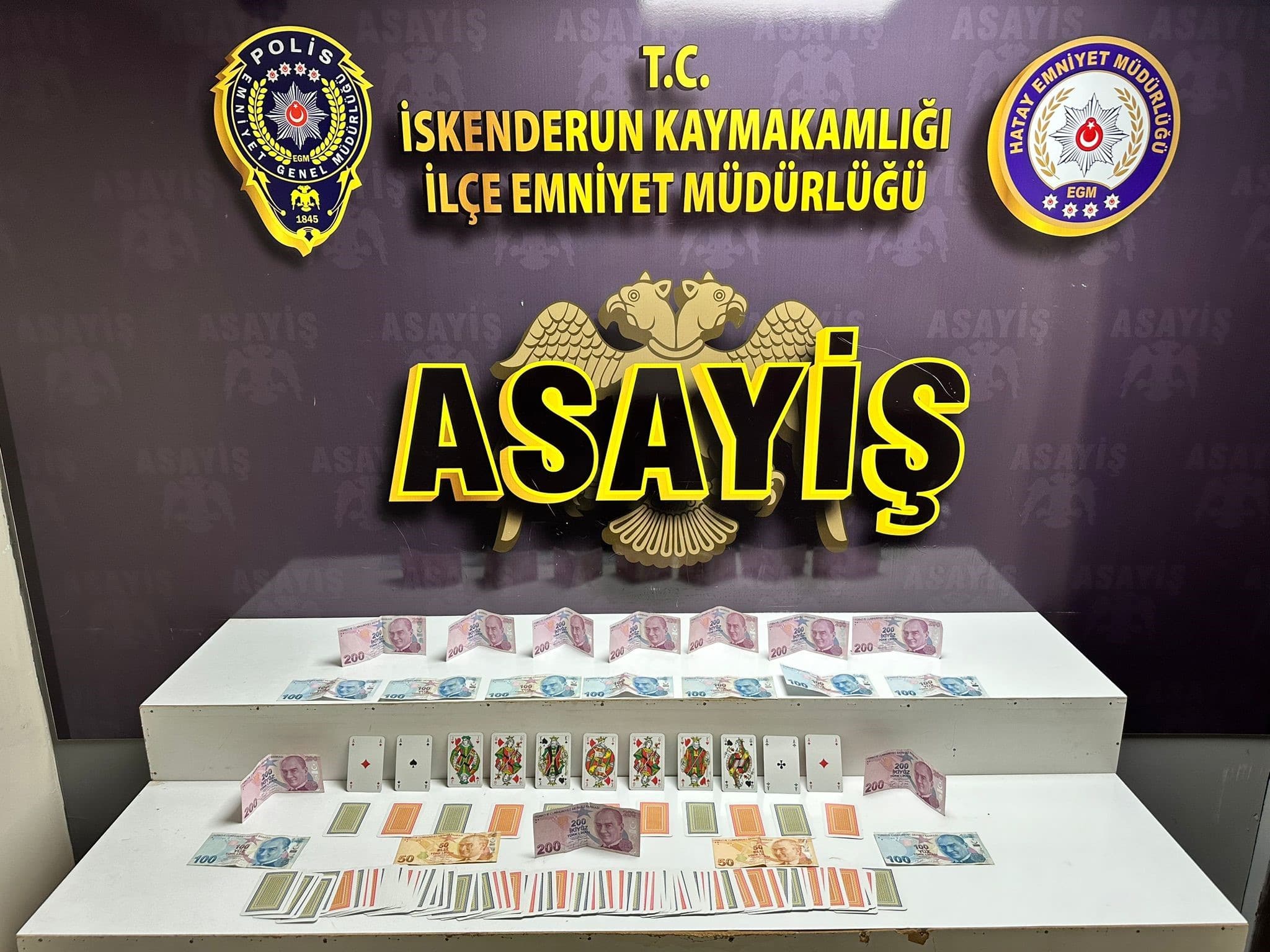 KUMAR OYNAYAN 2 ŞAHSA 12 BİN 850 TL CEZA