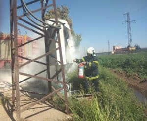 REYHANLI'DA TRAFO YANGINI