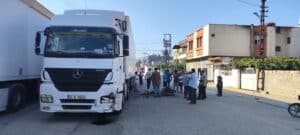 HATAY'DA MOTOSİKLET TIRLA ÇARPIŞTI: 1 ÖLÜ